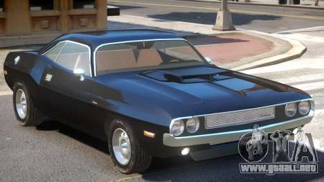 1970 Dodge Challenger V1.2 para GTA 4