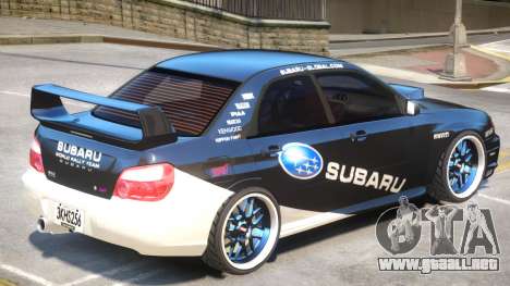 Subaru Impreza Improved PJ2 para GTA 4