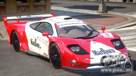 McLaren F1 V1.1 PJ5 para GTA 4