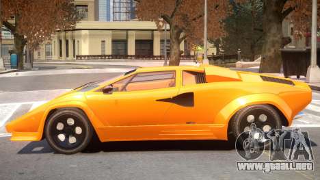 1988 Lamborghini Countach para GTA 4