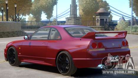 Nissan Skyline R33 V1 para GTA 4