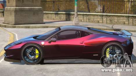 Ferrari 458 V2.0 para GTA 4