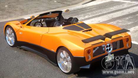 Pagani Zonda Spider para GTA 4