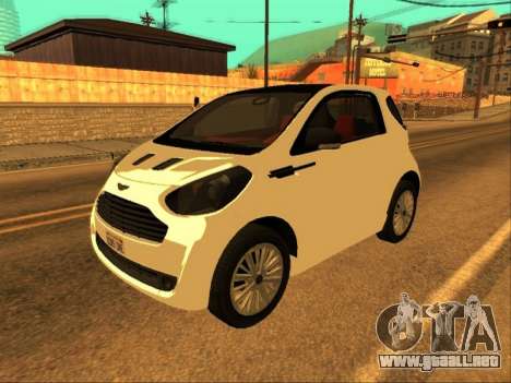 2011 Aston Martin Cygnet para GTA San Andreas