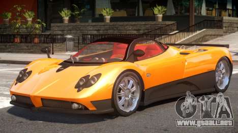 Pagani Zonda F V1 para GTA 4