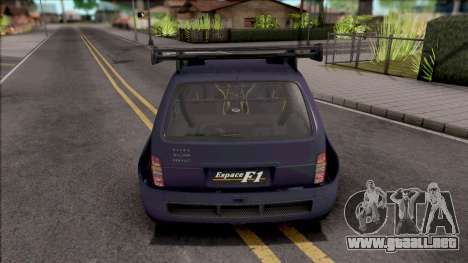 Renault Espace F1 1995 para GTA San Andreas