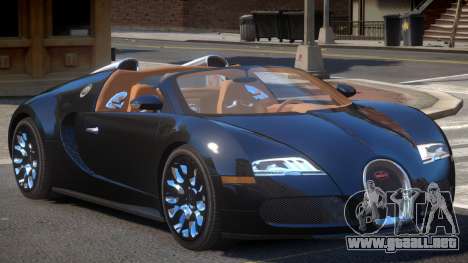 Bugatti Veyron Spider para GTA 4