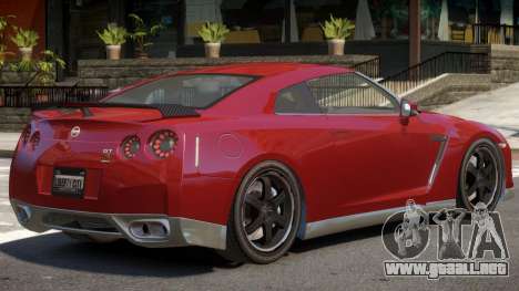 Nissan GTR R35 Upd para GTA 4