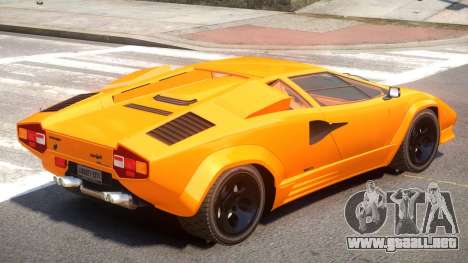 1988 Lamborghini Countach para GTA 4