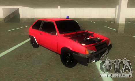 VAZ 2108 Hobo Rojo para GTA San Andreas