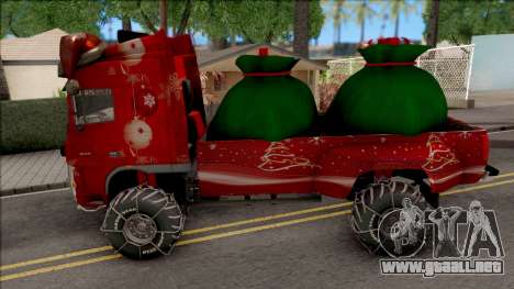 DAF XF Christmas Truck para GTA San Andreas