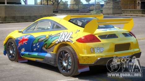 Mitsubishi Eclipse Rally PJ1 para GTA 4