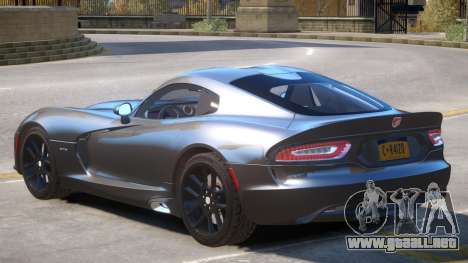 Dodge Viper GTS V2.1 para GTA 4