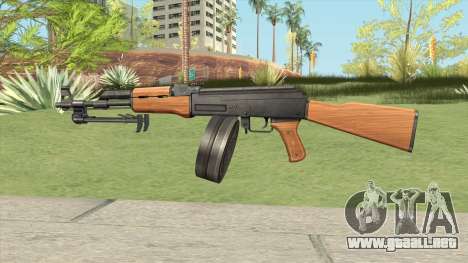 AK47 With Drum Magazine para GTA San Andreas