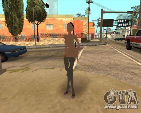 Scary woman nude para GTA San Andreas
