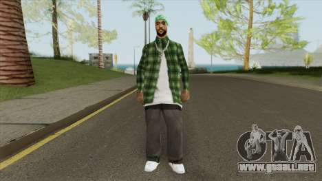 Groves Gangsta Ped (SA Style) para GTA San Andreas