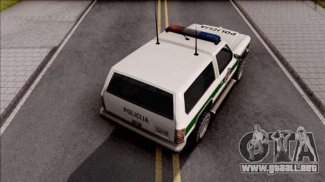 Lietuviska Police Ranger v2 para GTA San Andreas