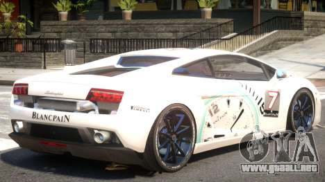 Lamborghini Gallardo SE PJ1 para GTA 4