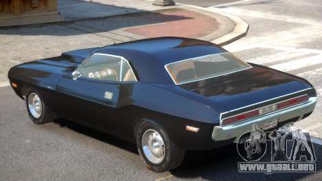 1970 Dodge Challenger V1.2 para GTA 4