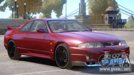 Nissan Skyline R33 V1 para GTA 4