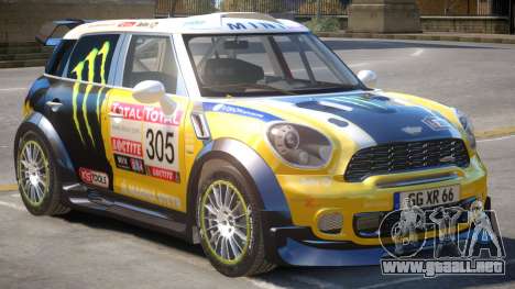 Mini Countryman Rally Edition V1 PJ4 para GTA 4