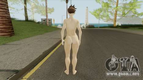 Tracer Nude (With Goggles) para GTA San Andreas