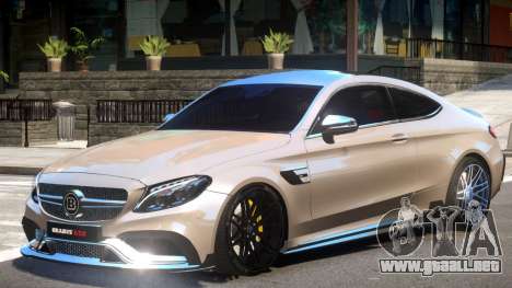 Mercedes Benz C63 V1.2 para GTA 4