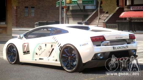 Lamborghini Gallardo SE PJ1 para GTA 4