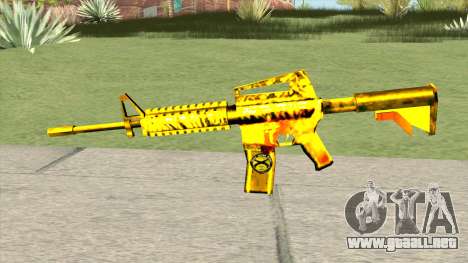 M4A1 Gold (French Armed Forces) para GTA San Andreas
