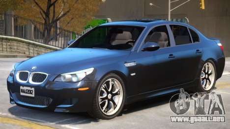 BMW M5 E60 Stock para GTA 4