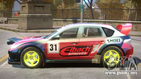 Subaru Impreza Drift V1 PJ5 para GTA 4