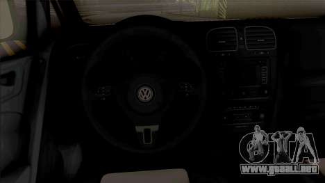 Volkswagen Caddy Magyar Rendorseg para GTA San Andreas