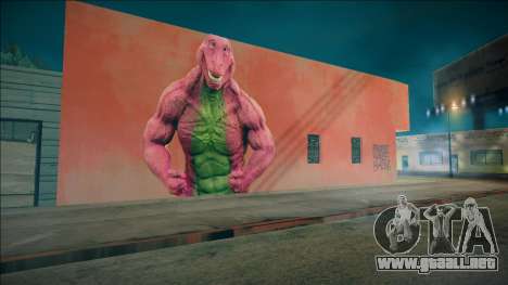 Graffiti Barney para GTA San Andreas
