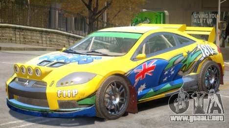 Mitsubishi Eclipse Rally PJ1 para GTA 4