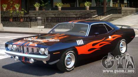 1971 Plymouth Cuda para GTA 4