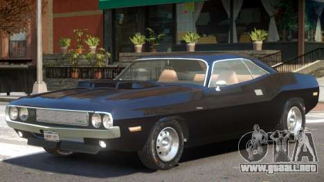 1970 Dodge Challenger V1.2 para GTA 4