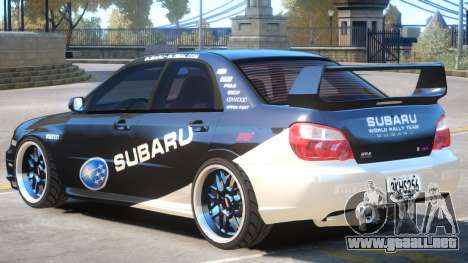 Subaru Impreza Improved PJ2 para GTA 4