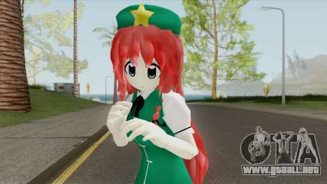 Hong Meiling (Touhou) para GTA San Andreas