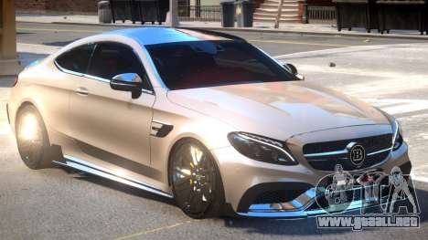 Mercedes Benz C63 V1.2 para GTA 4