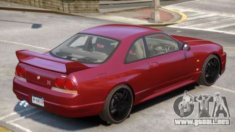 Nissan Skyline R33 V1 para GTA 4