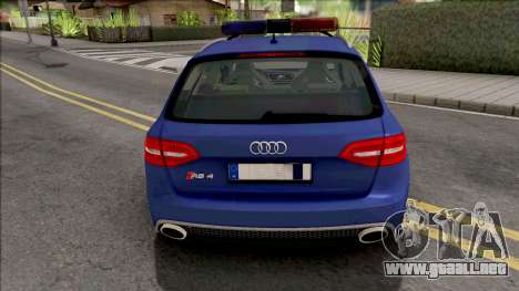 Audi RS4 Jandarmeria Romana para GTA San Andreas