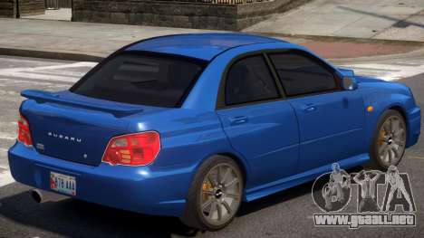 Subaru Impreza WRX Y04 para GTA 4