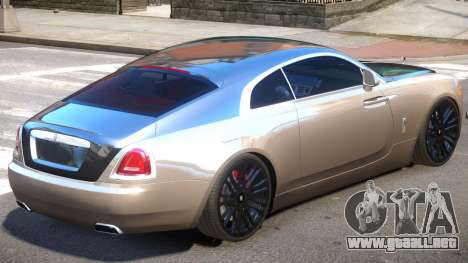 Rolls Royce Wraith Upd para GTA 4