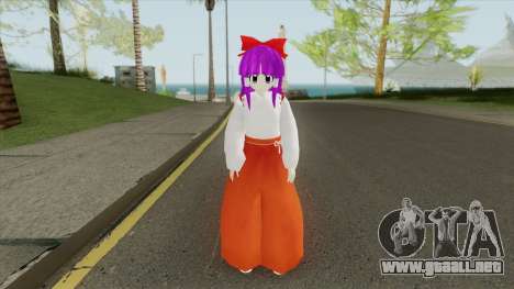 Reimu Hakurei V3 (Touhou) para GTA San Andreas