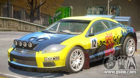 Mitsubishi Eclipse Rally PJ6 para GTA 4