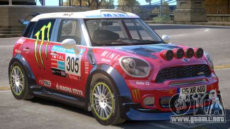 Mini Countryman Rally Edition V1 PJ2 para GTA 4