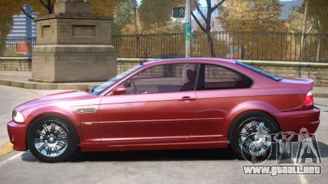 BMW M3 E46 V1.2 para GTA 4