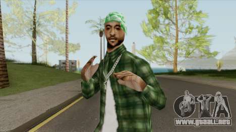 Groves Gangsta Ped (SA Style) para GTA San Andreas