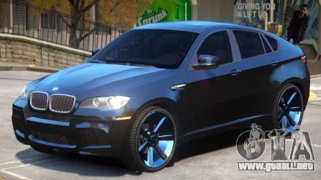 BMW X6M V1 para GTA 4