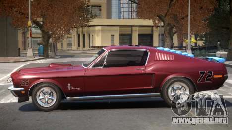 Ford Mustang Fastback para GTA 4